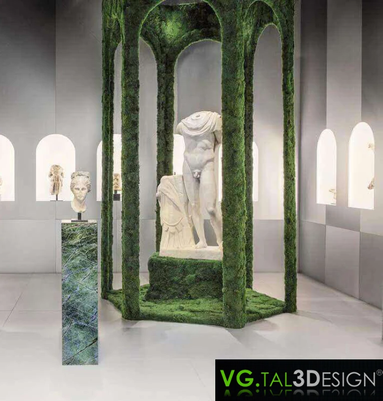 Kiosque végétal événementiel à Paris