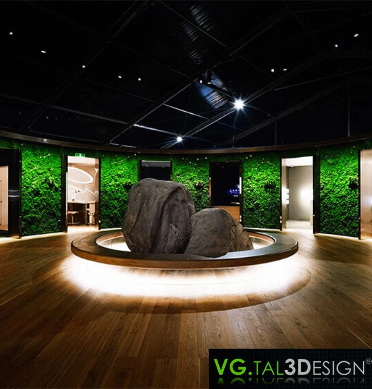 Décor végétal spectaculaire pour un show à Tokyo