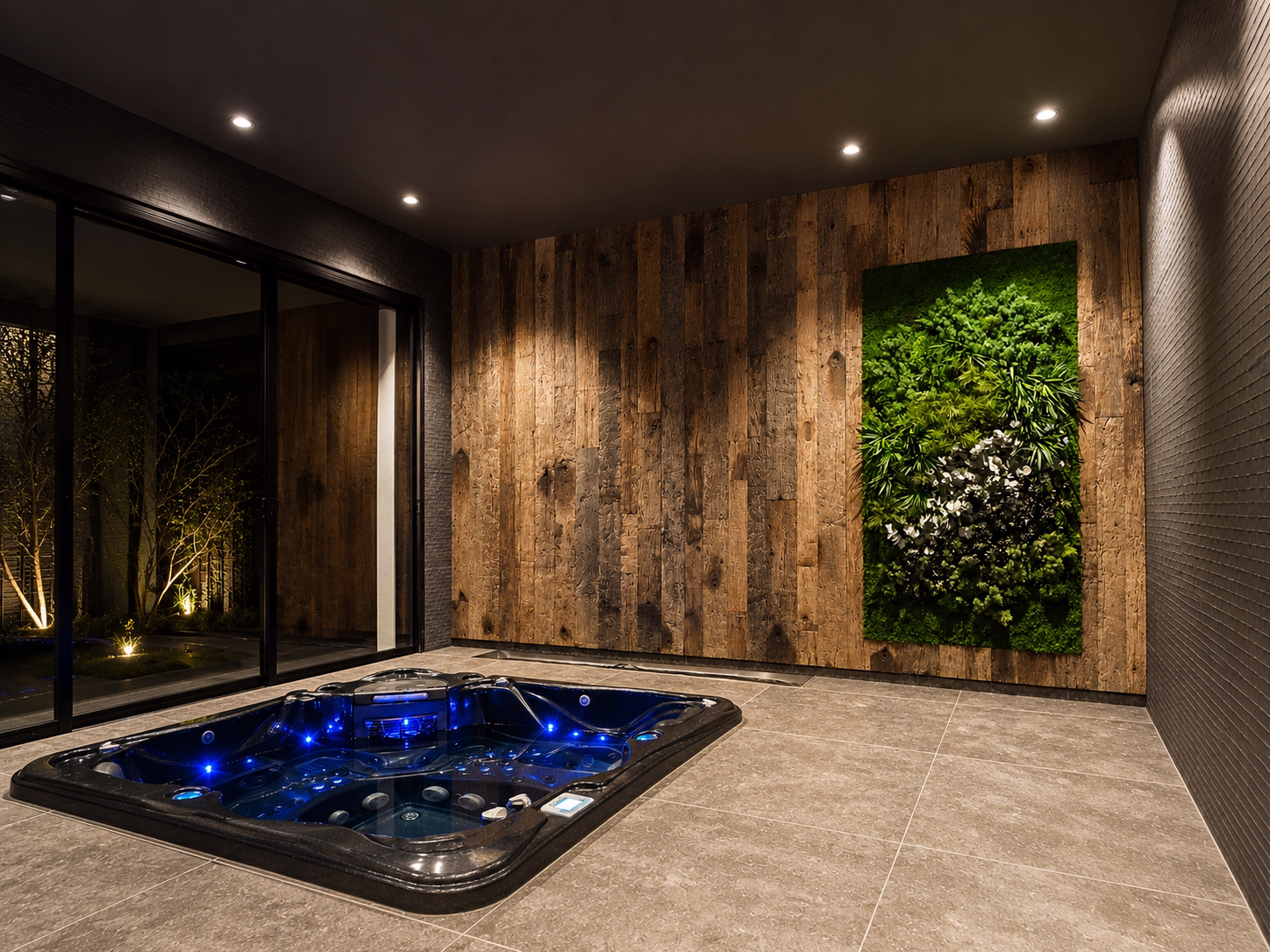 Mur végétal intérieur sur-mesure - Design biophilique par VG.TAL3Design